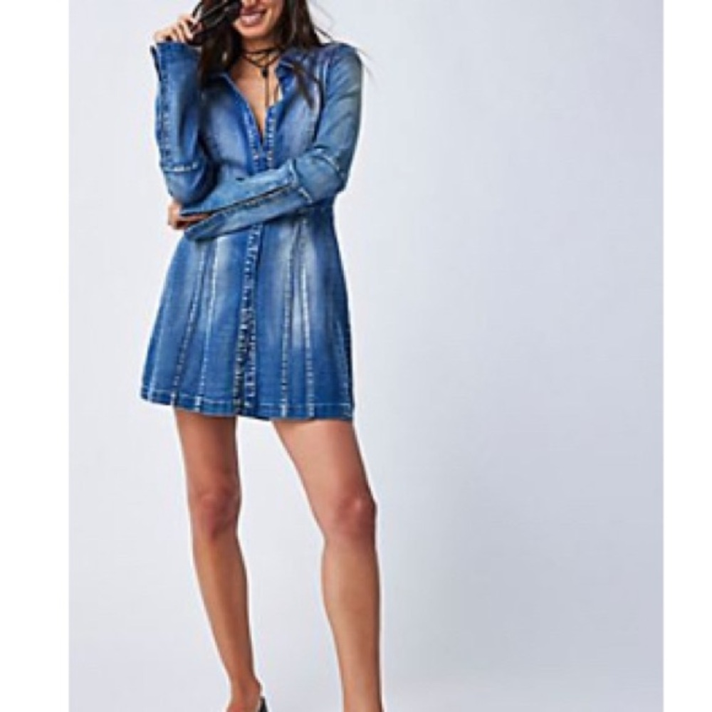 Thea denim mini